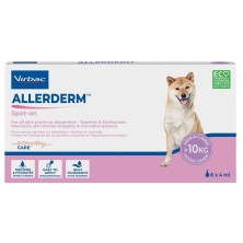 Virbac Allerderm Spot-On | Pipetas para la Piel de Perros y Gatos
