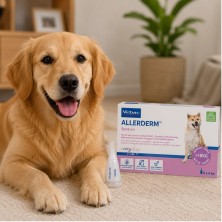 Virbac Allerderm Spot-On | Pipetas para la Piel de Perros y Gatos