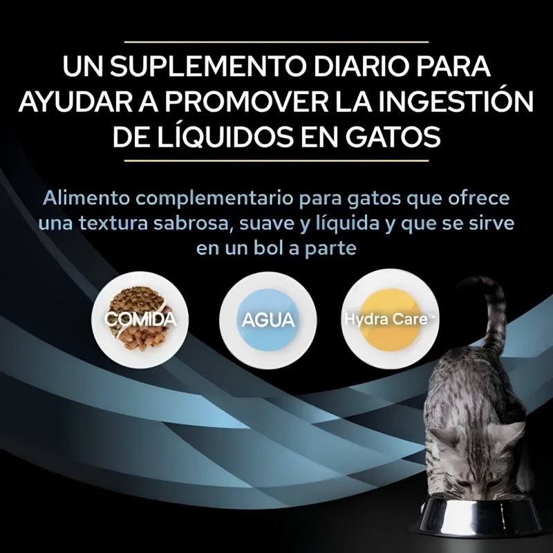 Purina Pro Plan Hydra Care Gatos Salmón Caja 10x75g | Suplemento Hidratación