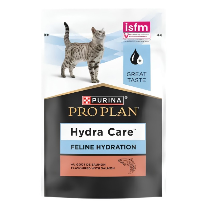 Purina Pro Plan Hydra Care Gatos Salmón Caja 10x75g | Suplemento Hidratación