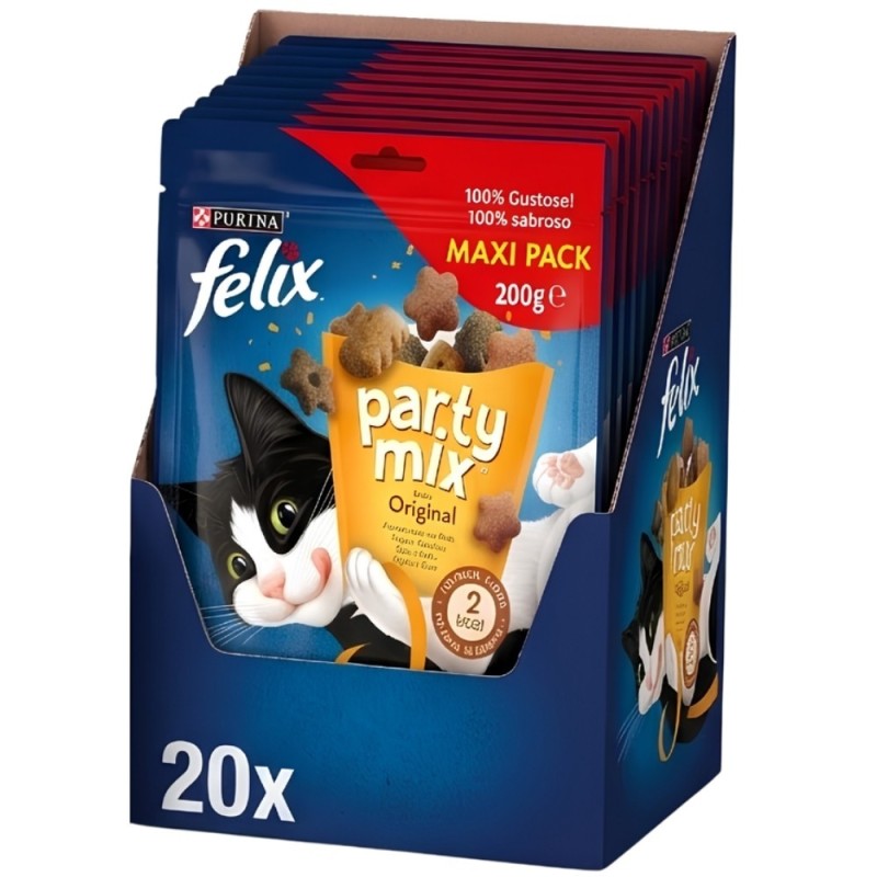 Snack para Gatos FELIX Party Mix Original | Envío Sevilla