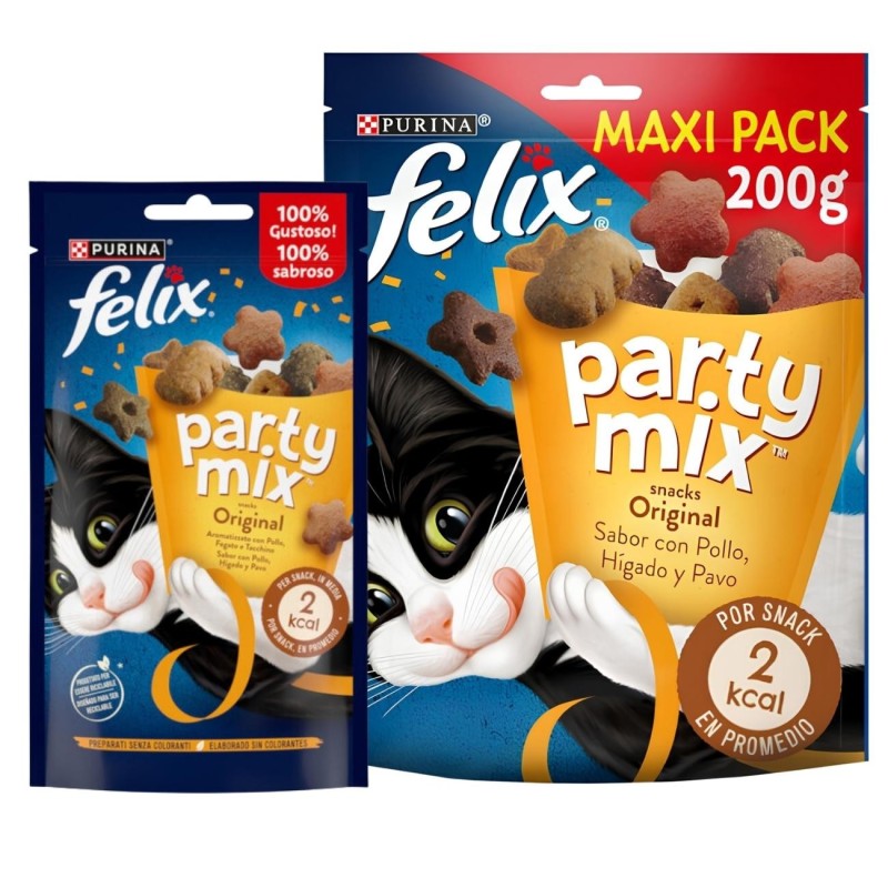 Snack para Gatos FELIX Party Mix Original | Envío Sevilla