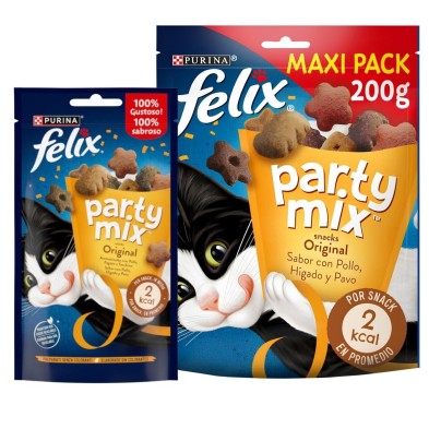 Snack para Gatos FELIX Party Mix Original | Envío Sevilla
