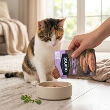 Caja 12x Sobres Ownat Wetline Gato Esterilizado Pollo y Salmón | Sevilla