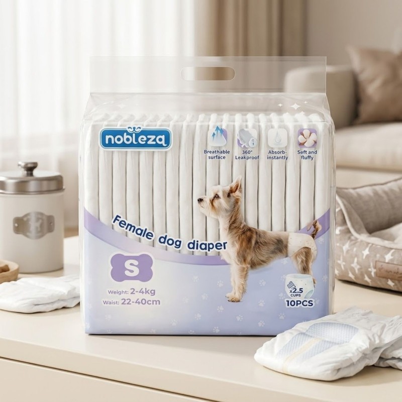 Pañales Perro Talla S 2-4kg 22-40cm | Unidades de 1 a 10 uds | Sevilla