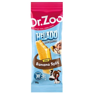 Dr. Zoo Helado para Perros Banana Split 50g | Sevilla