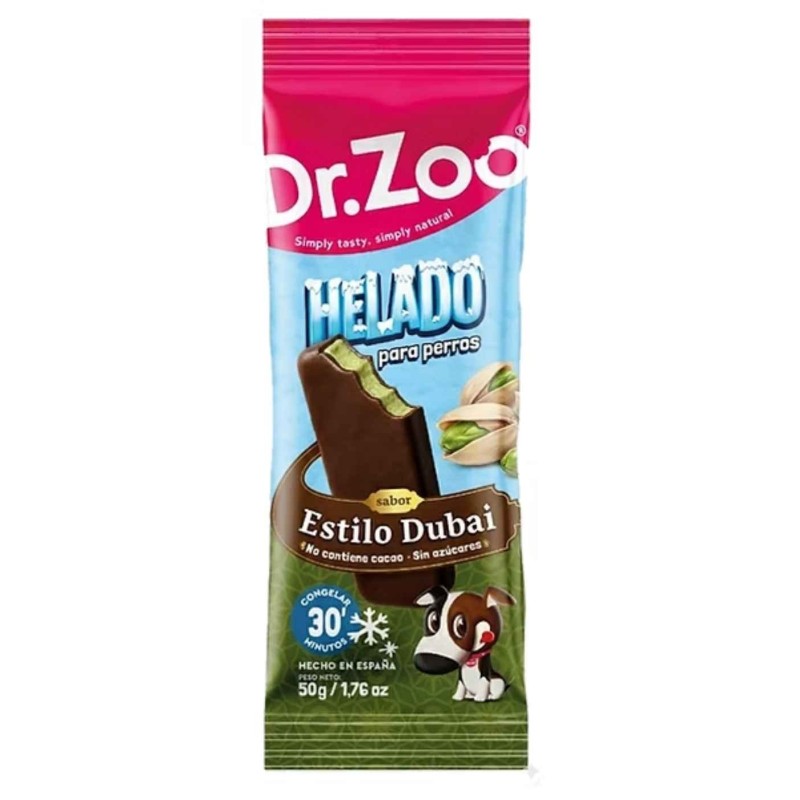 Dr. Zoo Helado Perros Crema Dubai 50g Polo | 1 a 24 uds | Sevilla