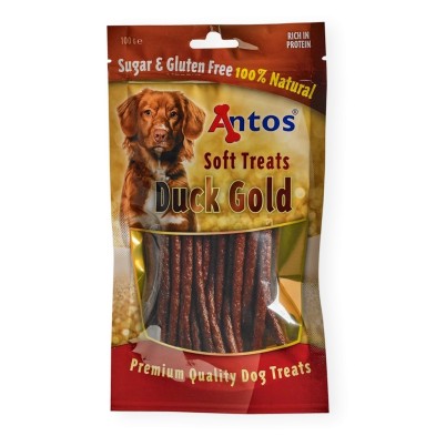 Snacks de Pato para Perros Antos Duck Gold 100g | Supienso