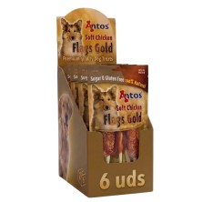 Snacks para Perros Antos Flags Gold 100g y 400g | Supienso