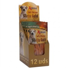 Antos Slices Gold Snacks en Tiras para Perros | 100g, 400g y Packs Ahorro