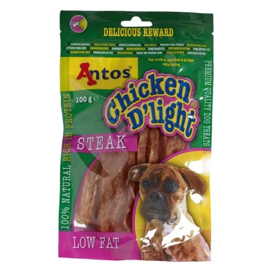 Snacks de Pollo Chicken D'light Steak 100g | Supienso