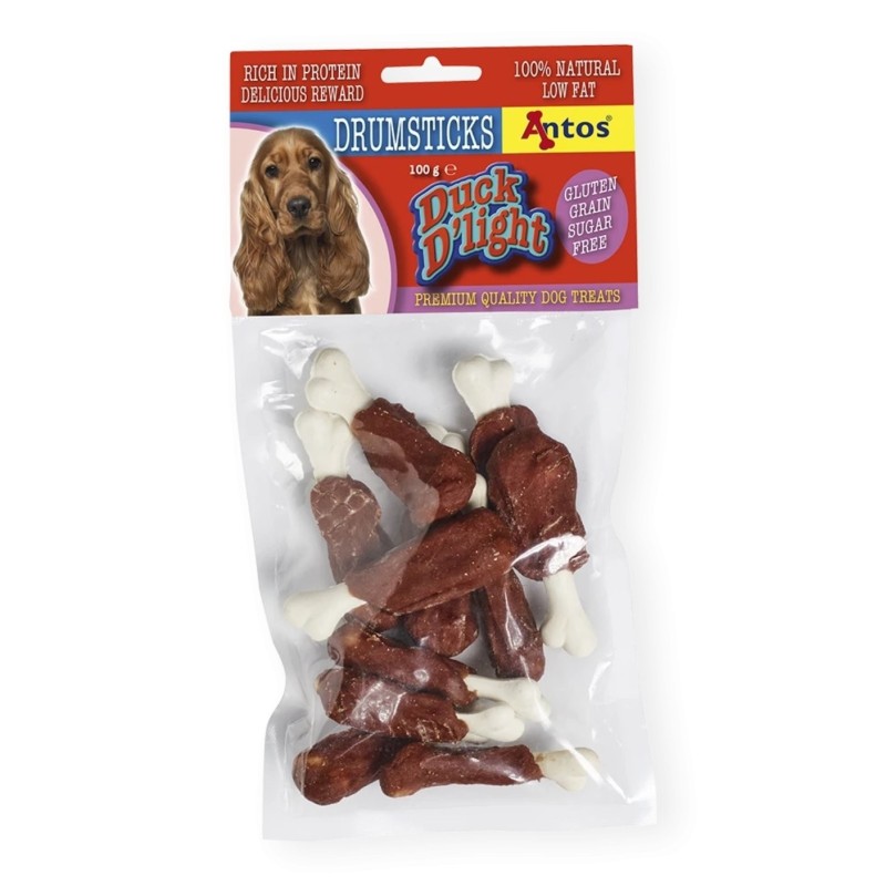 Snacks Dentales de Pato Duck D'light Drumsticks | Supienso