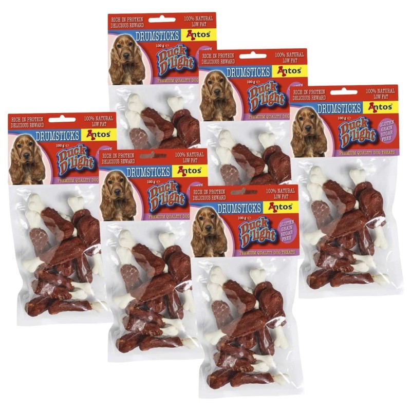 Duck D'light Drumsticks Snacks de Pato para Perros | 100g y 1kg
