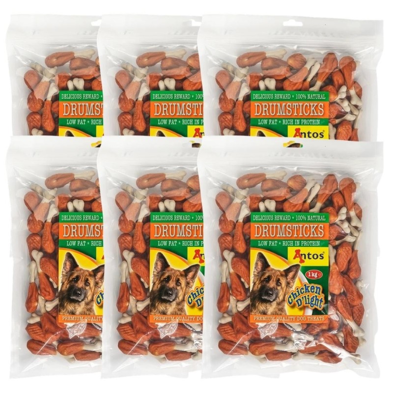Duck D'light Drumsticks Snacks de Pato para Perros | 100g y 1kg