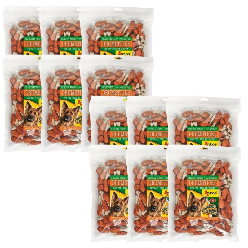 Duck D'light Drumsticks Snacks de Pato para Perros | 100g y 1kg