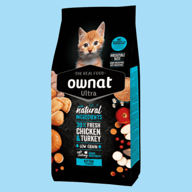 Liquidación Ownat Ultra Kitten 3kg (Pack 2 sacos) | Supienso