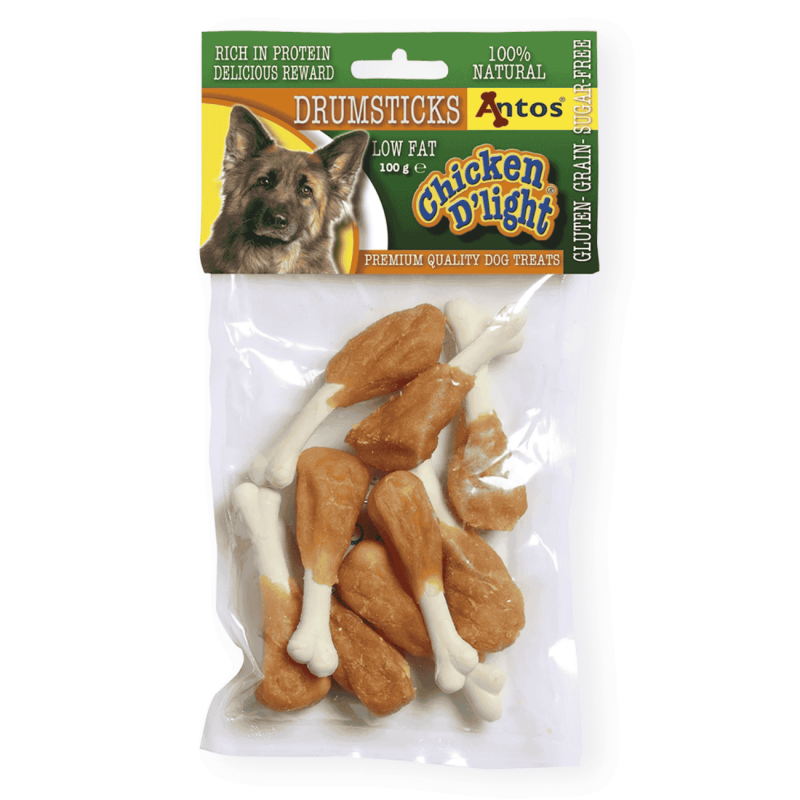 Chicken D’light Drumsticks | Huesos de calcio con pollo 100 g y 1 kg