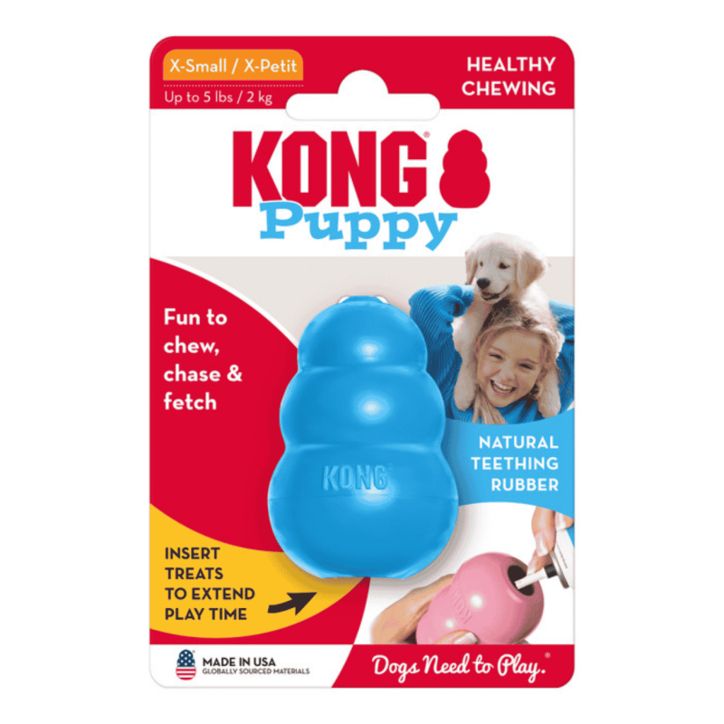 KONG Puppy para Cachorros | Dispensador de Premios | Supienso