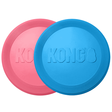 KONG Puppy Flyer | Disco Volador de Goma para Cachorros | Supienso