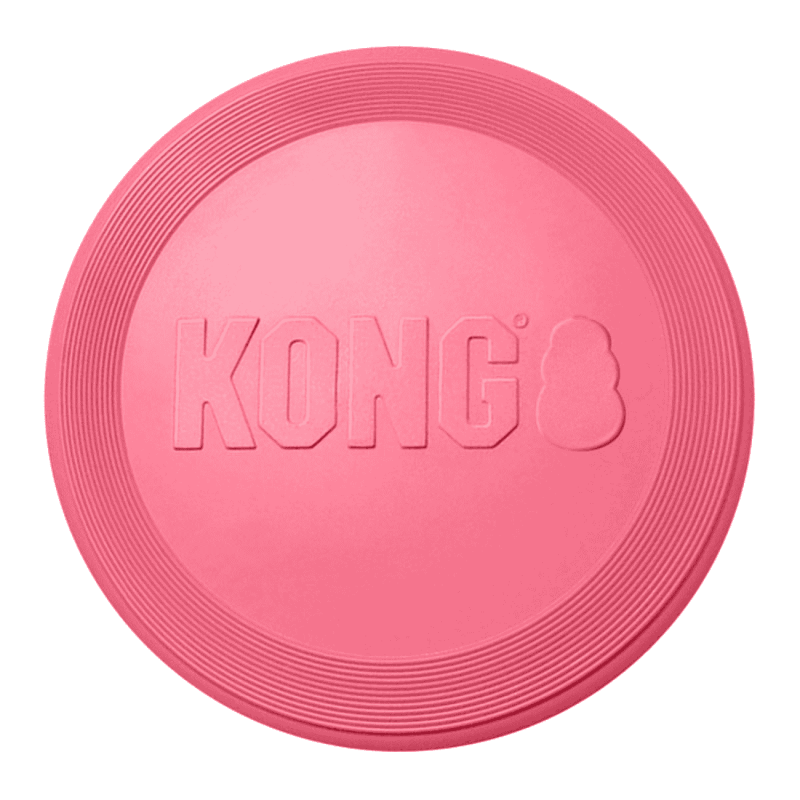 KONG Puppy Flyer | Disco Volador de Goma para Cachorros | Supienso