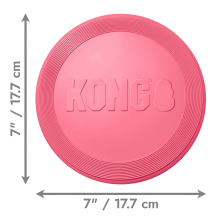 KONG Puppy Flyer | Disco Volador de Goma para Cachorros | Supienso