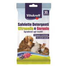 Toallitas Citronela y Geranio Vitakraft: Repelente Natural para Perros 🌿