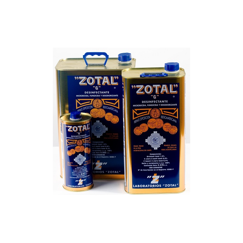 Zotal Desinfectante Lata en Supienso: Protección para tu mascota.