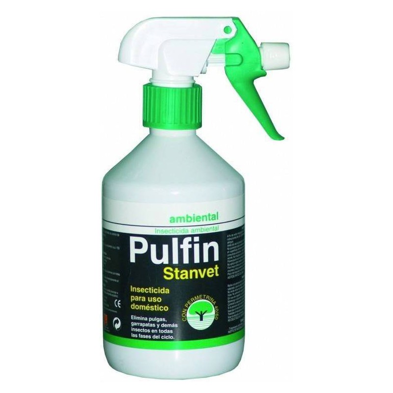 Pulfin Stanvet Ambiental 500ml | Insecticida Hogar Pulgas y Garrapatas