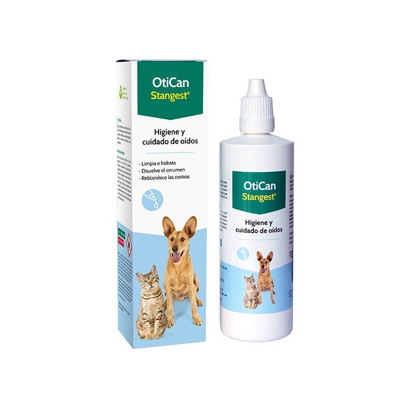Otican Limpiador de Oídos 125ml | Limpiador Otológico Perros y Gatos