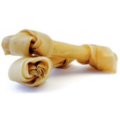 Bubimex Hueso Nudo Masticable 18 cm | Pack 20 Uds | Snack Natural