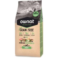Ownat Grain Free Just Light – Pienso Sin Cereales Bajo en Calorías para Perros Adultos 3kg y 14kg | supienso.com