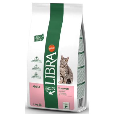 Libra Cat Adult Salmon - Pienso Completo para Gatos Adultos