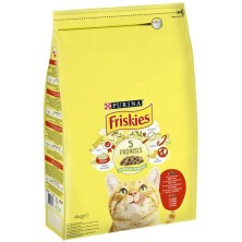 Purina Friskies adulto con buey, pollo y verduras