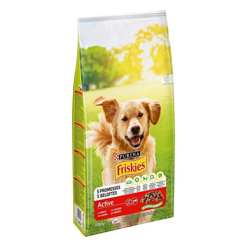 Purina Friskies Active - Alimento para perros activos en Supienso.com