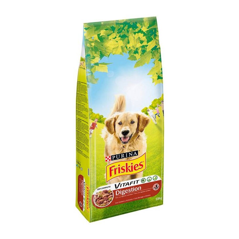 Pienso Friskies Perro | Digestión Saludable y Cordero