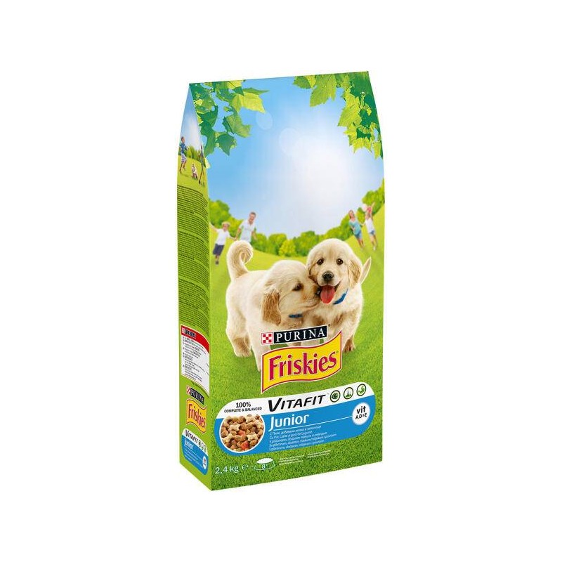 Purina Friskies Vitafit Junior - Alimento premium para el crecimiento de cachorros en Supienso.com