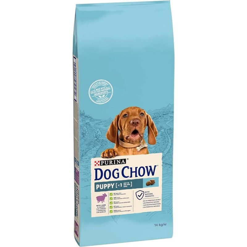 Purina Dog Chow Puppy Cordero – Pienso para Cachorros 14 kg | supienso.com