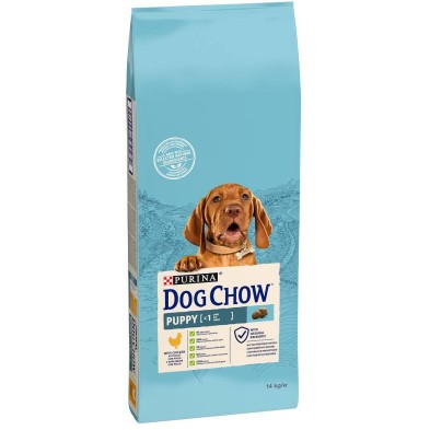 Purina Dog Chow Cachorros Pollo – Pienso para Perros Cachorros 2,5kg y 14kg | supienso.com