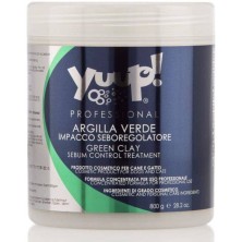 Arcilla Verde Yuup 800g: Limpieza Profunda Natural Piel Mascotas