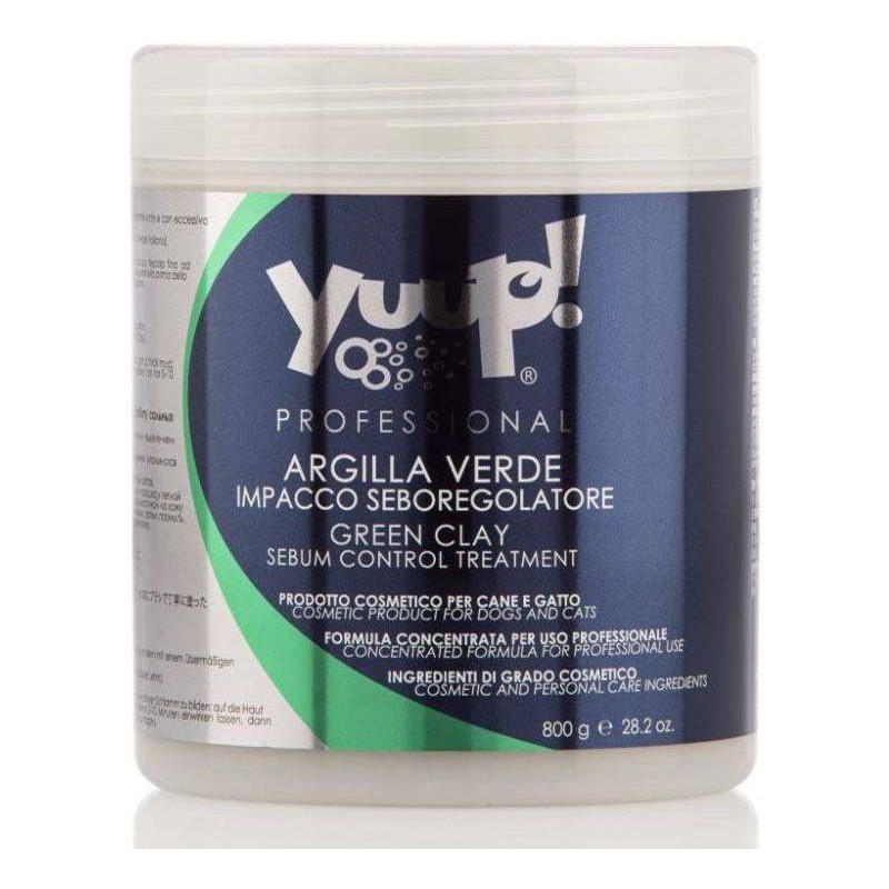 Arcilla Verde Yuup 800g: Limpieza Profunda Natural Piel Mascotas