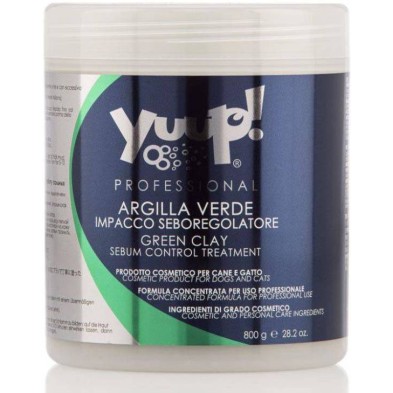 Arcilla Verde Yuup 800g: Limpieza Profunda Natural Piel Mascotas