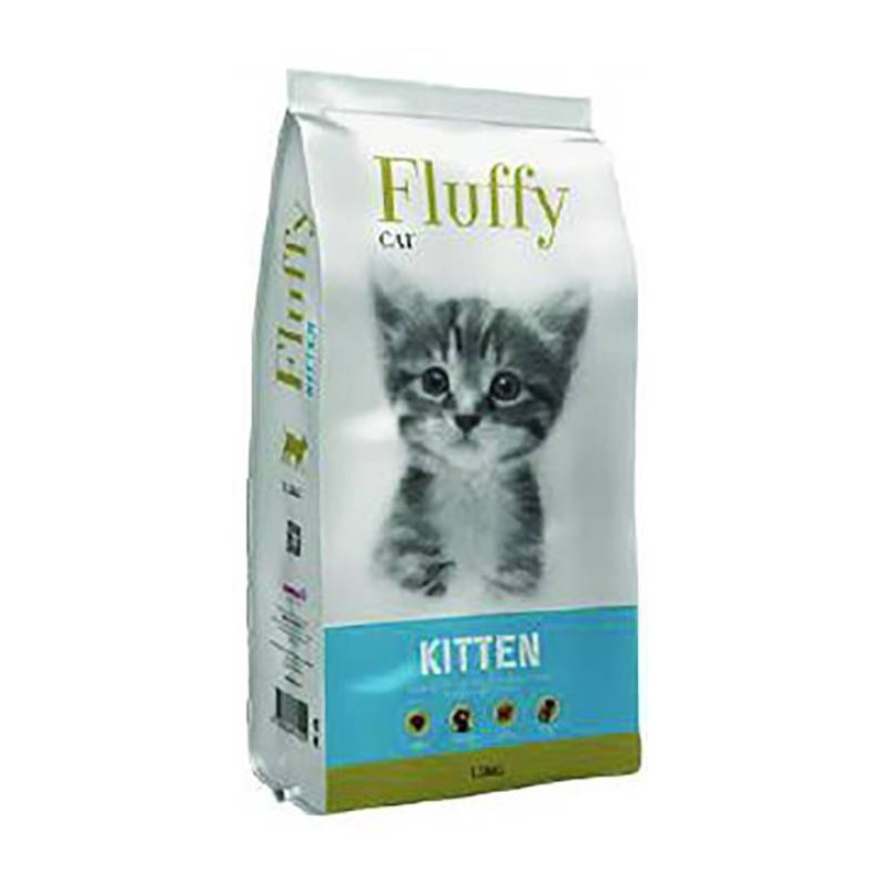 Nutrición de calidad  para cachorros con Fluffy Kitten | Supienso.com