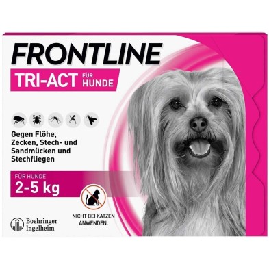 FRONTLINE TRI-ACT 2-5 Kg (1, 3 o 6 pipetas)