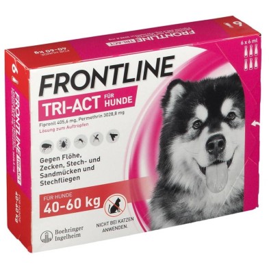 FRONTLINE TRI-ACT  40-60 Kg (6 pipetas)
