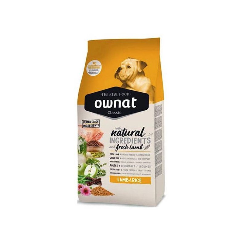 Ownat Classic Lamb & Rice en Supienso: Cuida a tu perro con calidad.