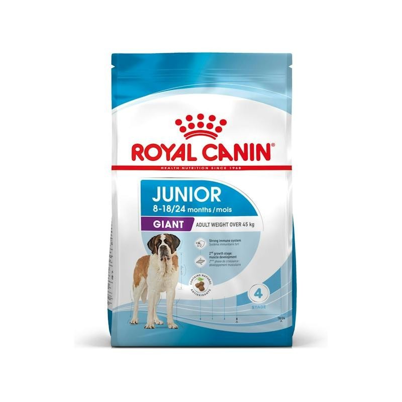 Royal Canin Giant Junior | Cachorros Gigantes 8–24 Meses - Desarrollo Muscular y Articular