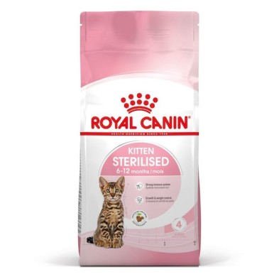 Royal Canin Kitten Sterilised – Pienso Especial para Gatitos Esterilizados de 4 a 12 Meses