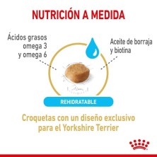 Royal Canin Yorkshire Adult 8+ | Senior +8 Años – Vitalidad, Articulaciones y Pelo Sano