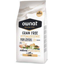 Ownat Grain Free Hypoallergenic Lamb 3kg y 12kg | Pienso Hipoalergénico Perros