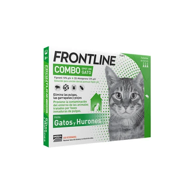 FRONTLINE COMBO GATOS (1, 3 o 6 pipetas)